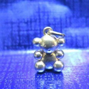 Tous Bubble Bear Charm / Sterling Silver